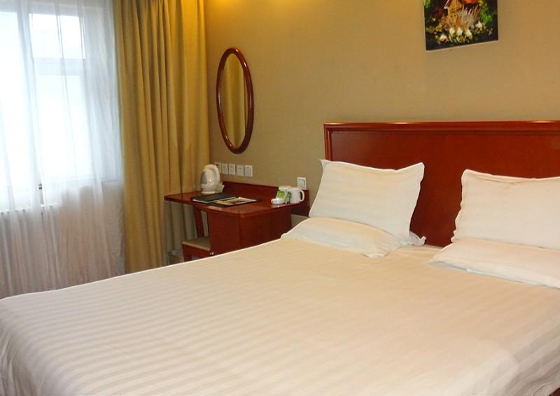 Greentree Inn Beijing National Stadium Hotel בייג'ינג חדר תמונה